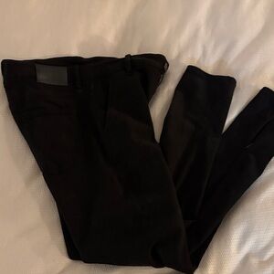 Citizens Of Humanity Black Straight Leg Pants